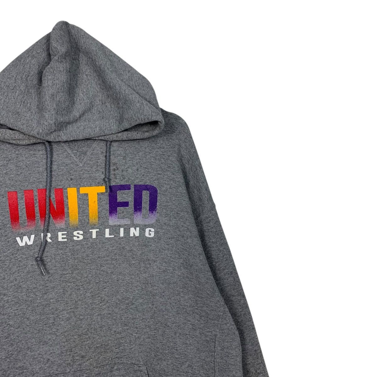 Russell Athletic UNITED WRESTLING Big Logo Pullover Hoodies #2027-C88 Size US XL / EU 56 / 4 - 5 Thumbnail