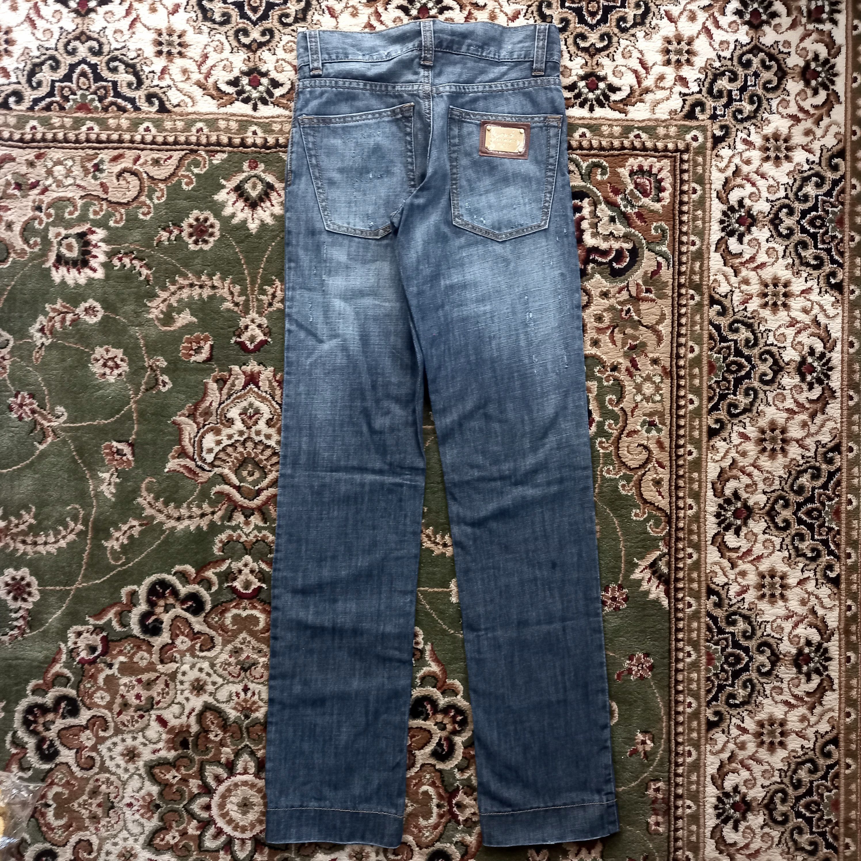 Dolce & Gabbana Dolce & Gabbana Ripped Jeans Size 28" / US 6 / IT 42 - 2 Thumbnail