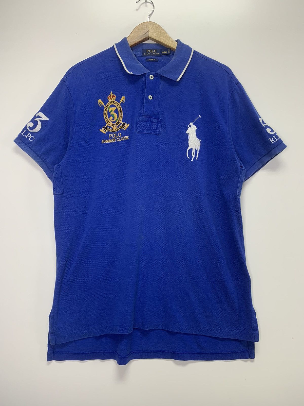Vintage Vintage Polo Ralph Lauren Size US L / EU 52-54 / 3 - 1 Thumbnail