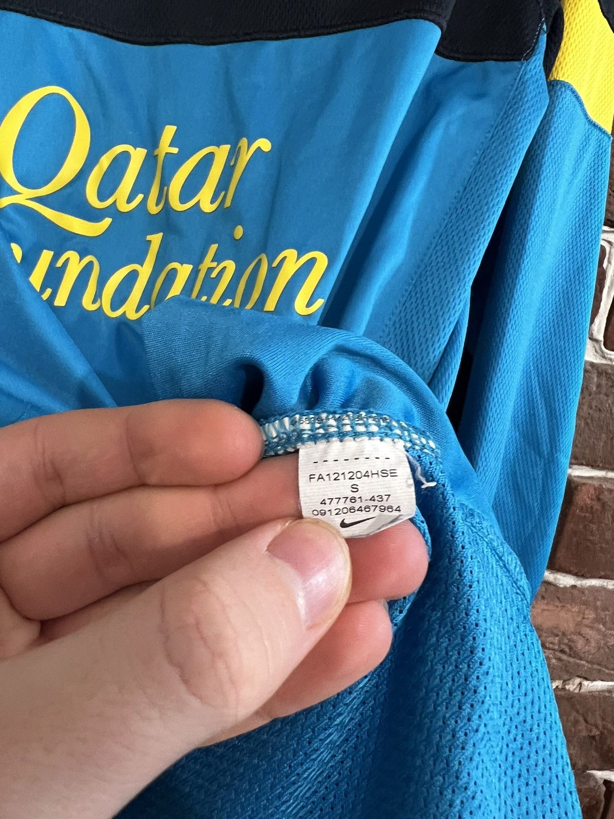 Nike Rare FC Barcelona Y2K Jersey Nike Swoosh Soccer Size US S / EU 44-46 / 1 - 6 Thumbnail