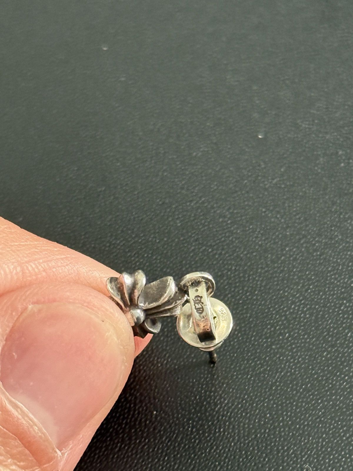 Chrome Hearts Chrome Hearts Pave Factory Ruby Set Babyfat Earring Drop Size ONE SIZE - 24 Thumbnail