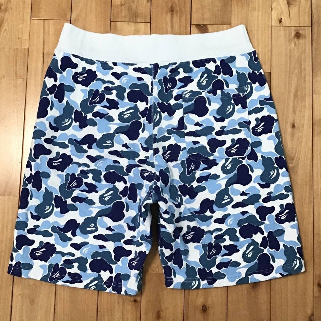 Bape BAPE Sweat shorts ABC camo blue a bathing ape ★size XL Size US 36 / EU 52 - 2 Thumbnail