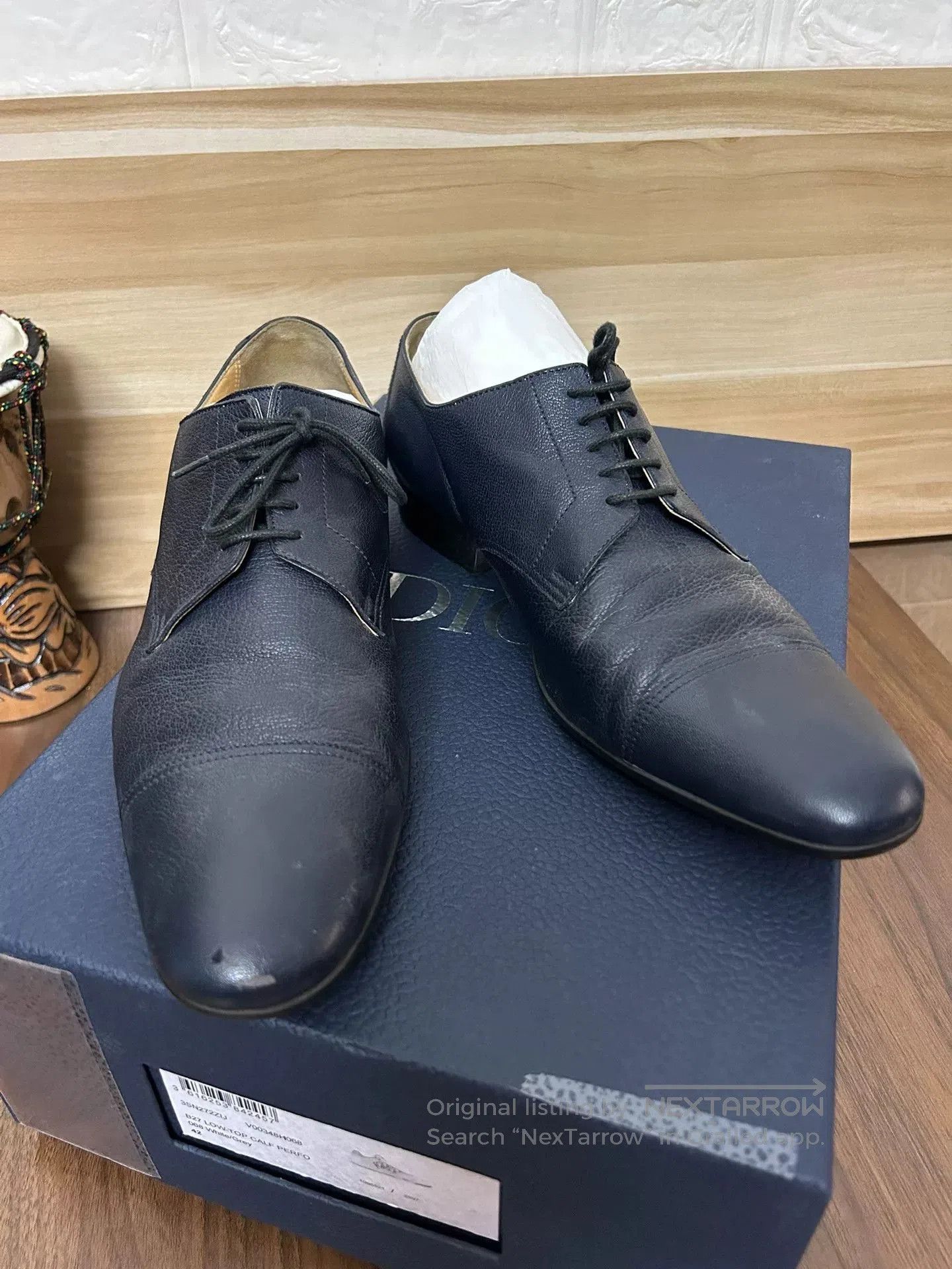 Hermes Hermes Men's Business Leather Shoes Size 41. Size US 8 / EU 41 - 2 Thumbnail