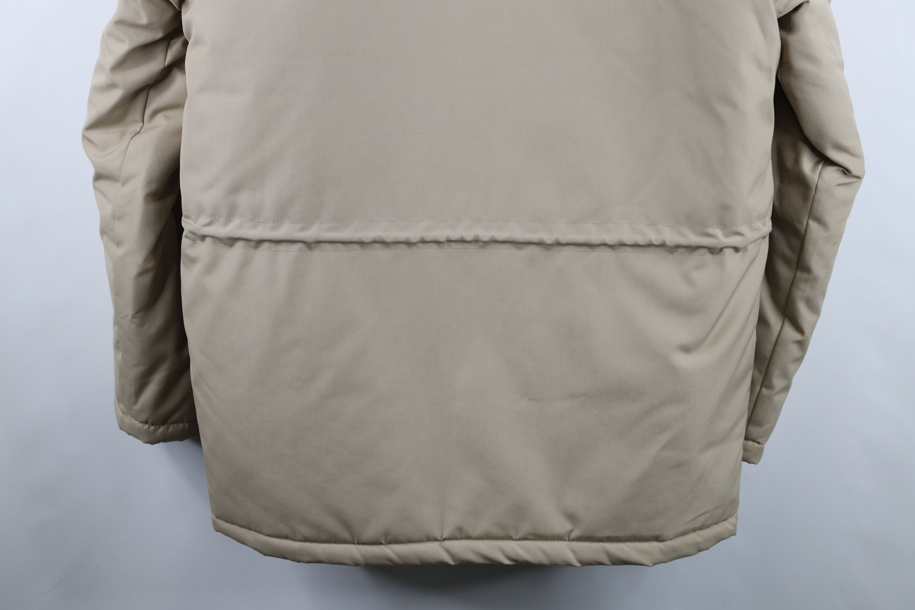 Vintage Vintage 70s 80s Streetwear Hooded Puffer Parka Jacket Beige Size US M / EU 48-50 / 2 - 13 Thumbnail