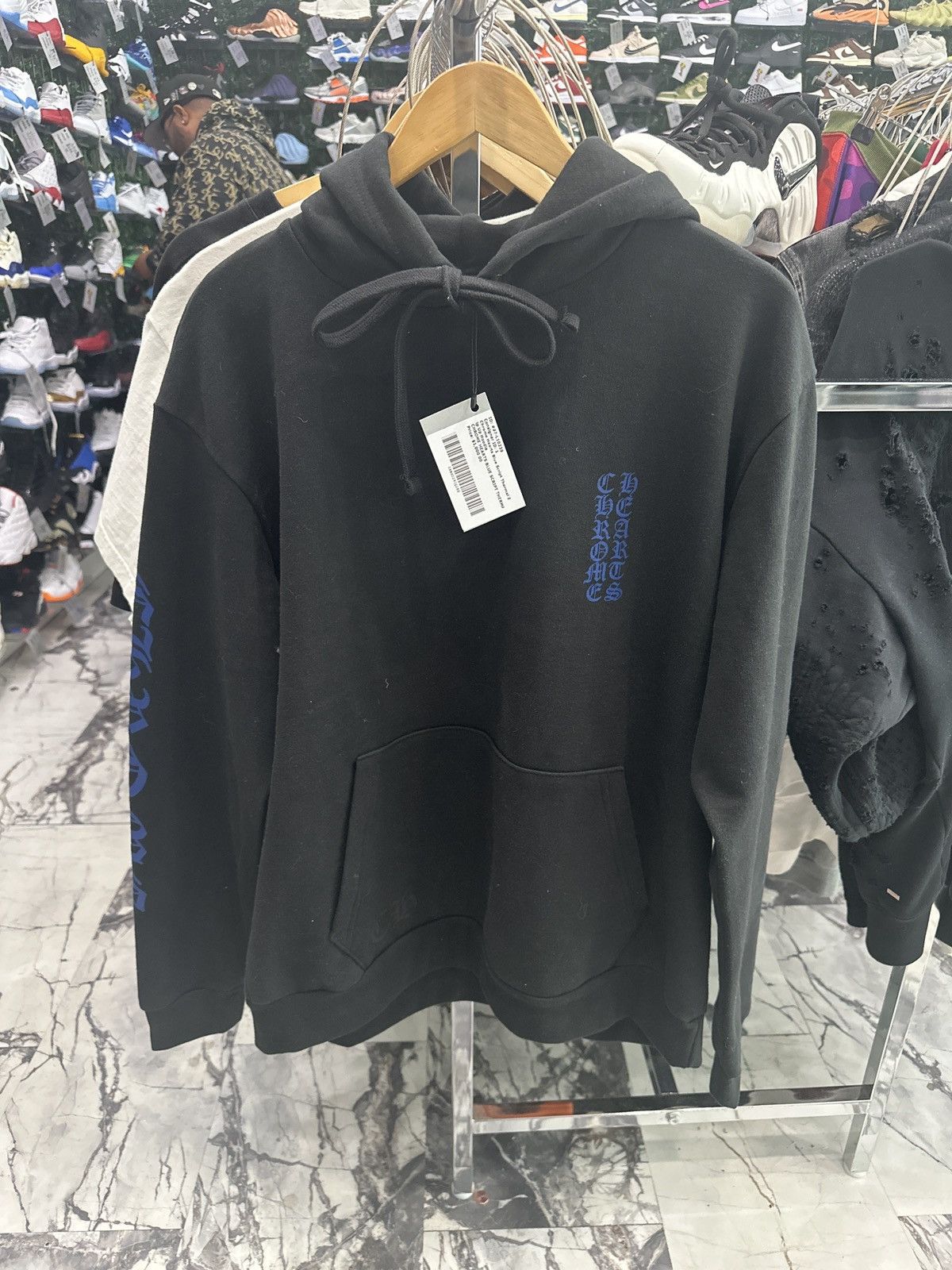 Chrome Hearts Chrome Hearts Blue Script Hoodie Size US M / EU 48-50 / 2 - 1 Thumbnail