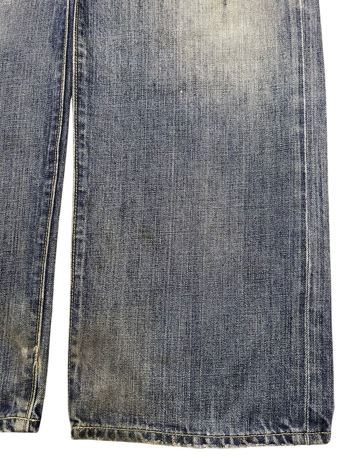 Gap Vintage 90s Gap Faded Mud Wash Distressed Wide Leg Baggy Size US 34 / EU 50 - 8 Thumbnail