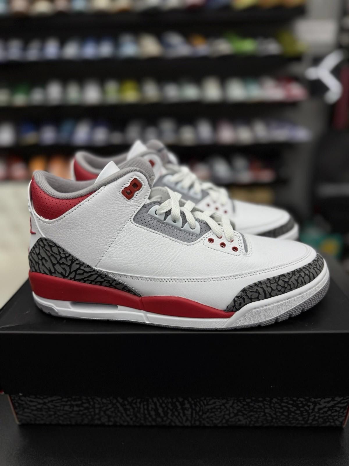 Jordan Brand Air Jordan 3 Fire Red 2022 DN3707-160 Size 10 (NEW) Size US 10 / EU 43 - 2 Thumbnail