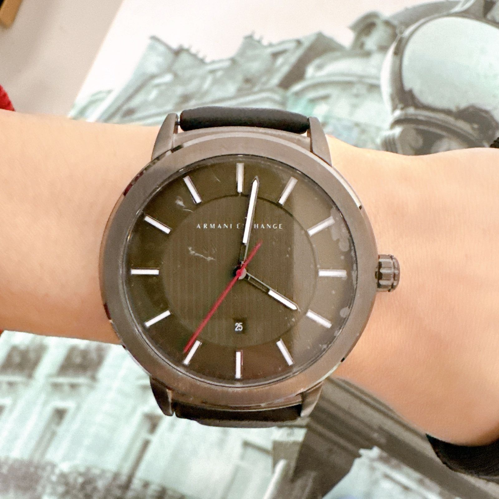 Armani Exchange Armani Exchange AX1473 Watch For Men Size ONE SIZE - 6 Thumbnail