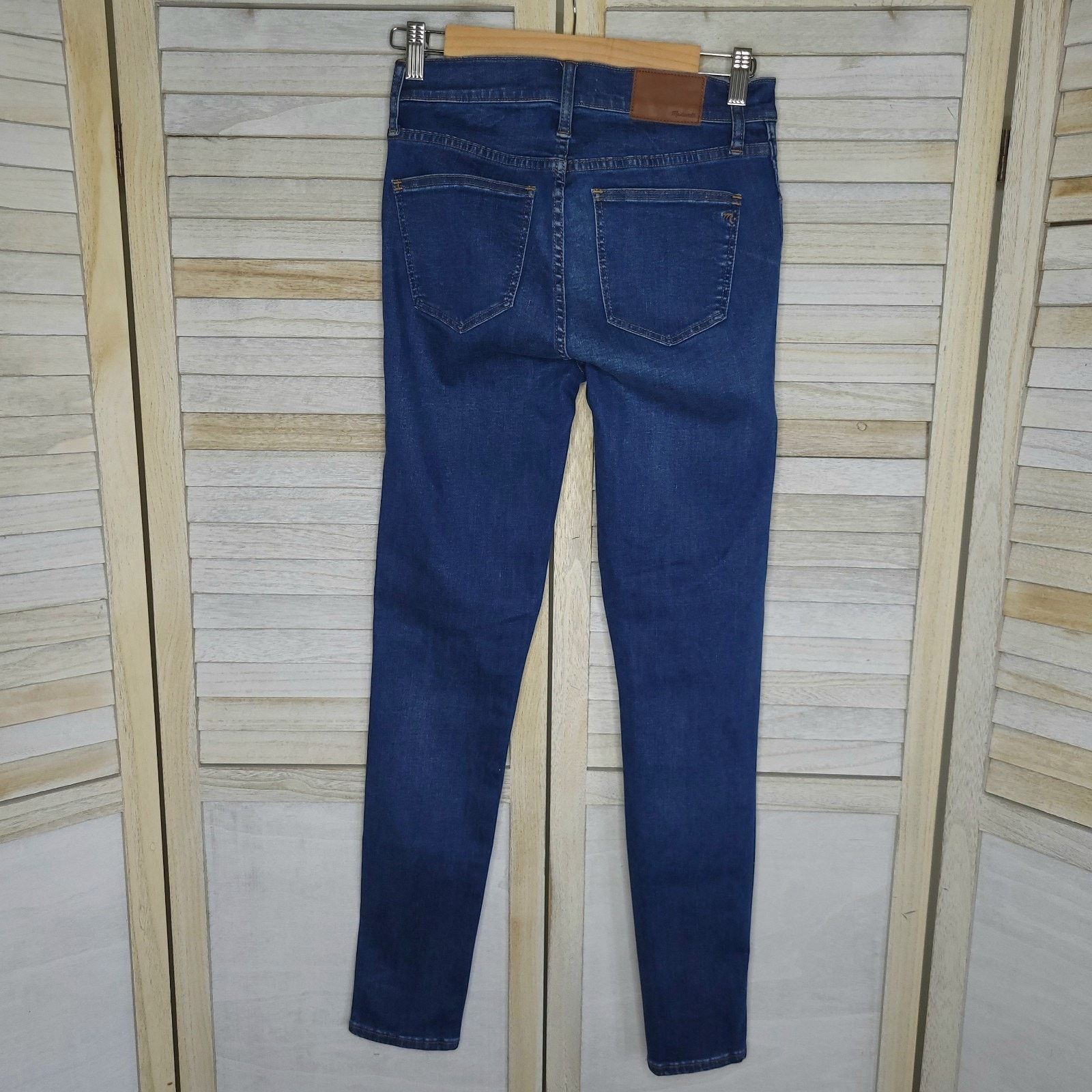 Madewell Madewell 9" High Rise Skinny Blue Jeans Size 26T 26 TALL Size 28" / US 6 / IT 42 - 1 Thumbnail