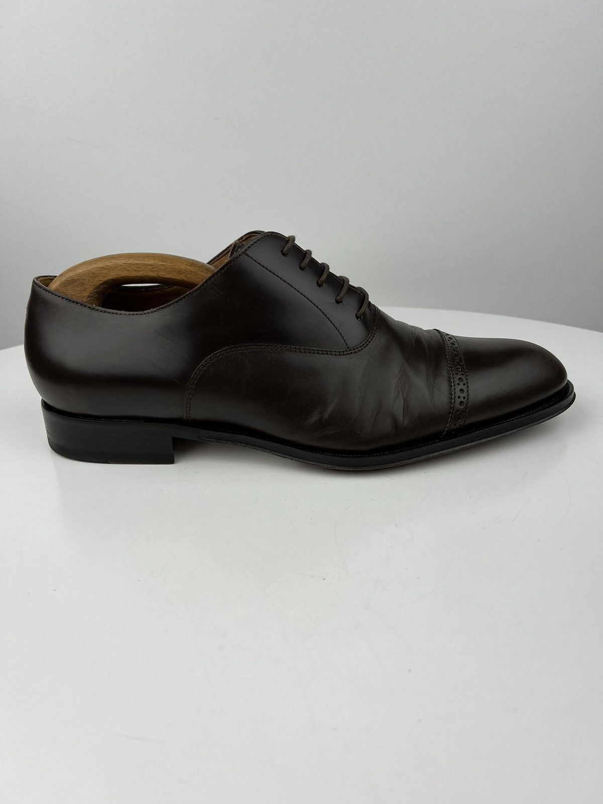 Suitsupply SUITSUPPLY Oxfords Leather Shoes Lace Up Brown Men’s Size US 10 / EU 43 - 12 Thumbnail