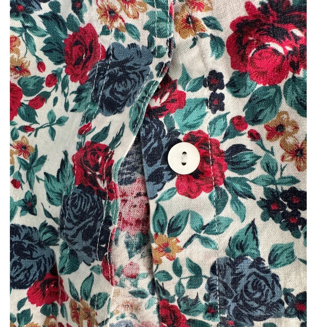 Vintage Vintage Woolrich cotton floral button down shirt size large Size L / US 10 / IT 46 - 7 Thumbnail