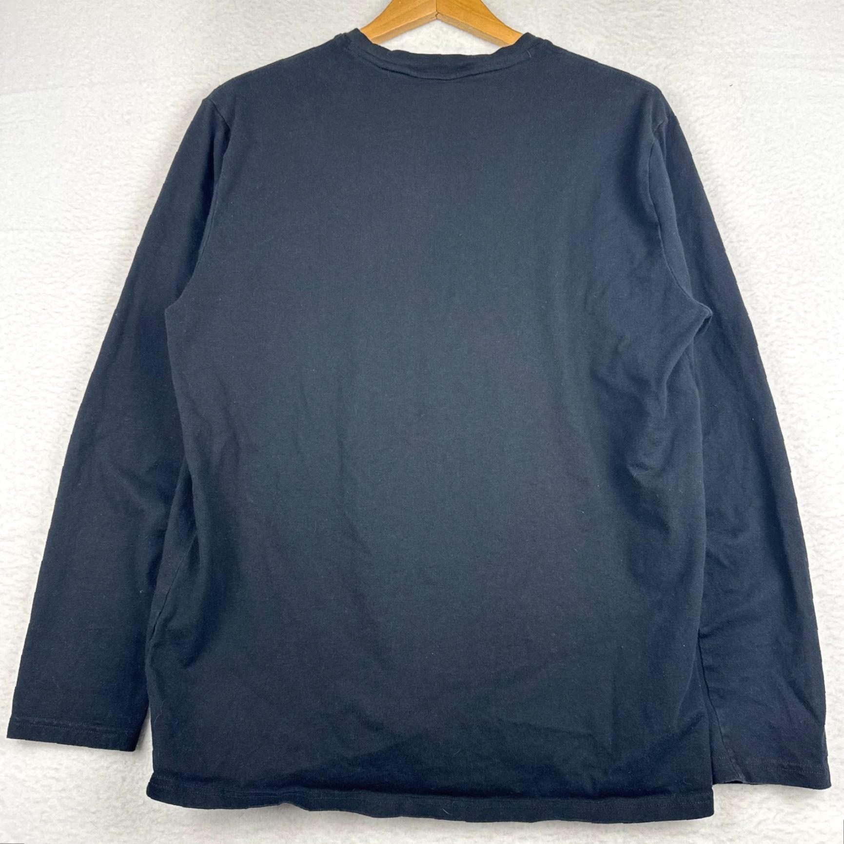 Oakley Oakley Womens Large Black Long Sleeve Regular Fit Logo Active Shirt Size L / US 10 / IT 46 - 7 Thumbnail