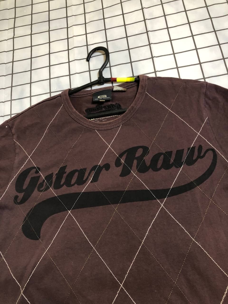 G-Star Vintage T-shirts G-Star Raw Big Logo Used Y2K 00s Size US XL / EU 56 / 4 - 3 Thumbnail