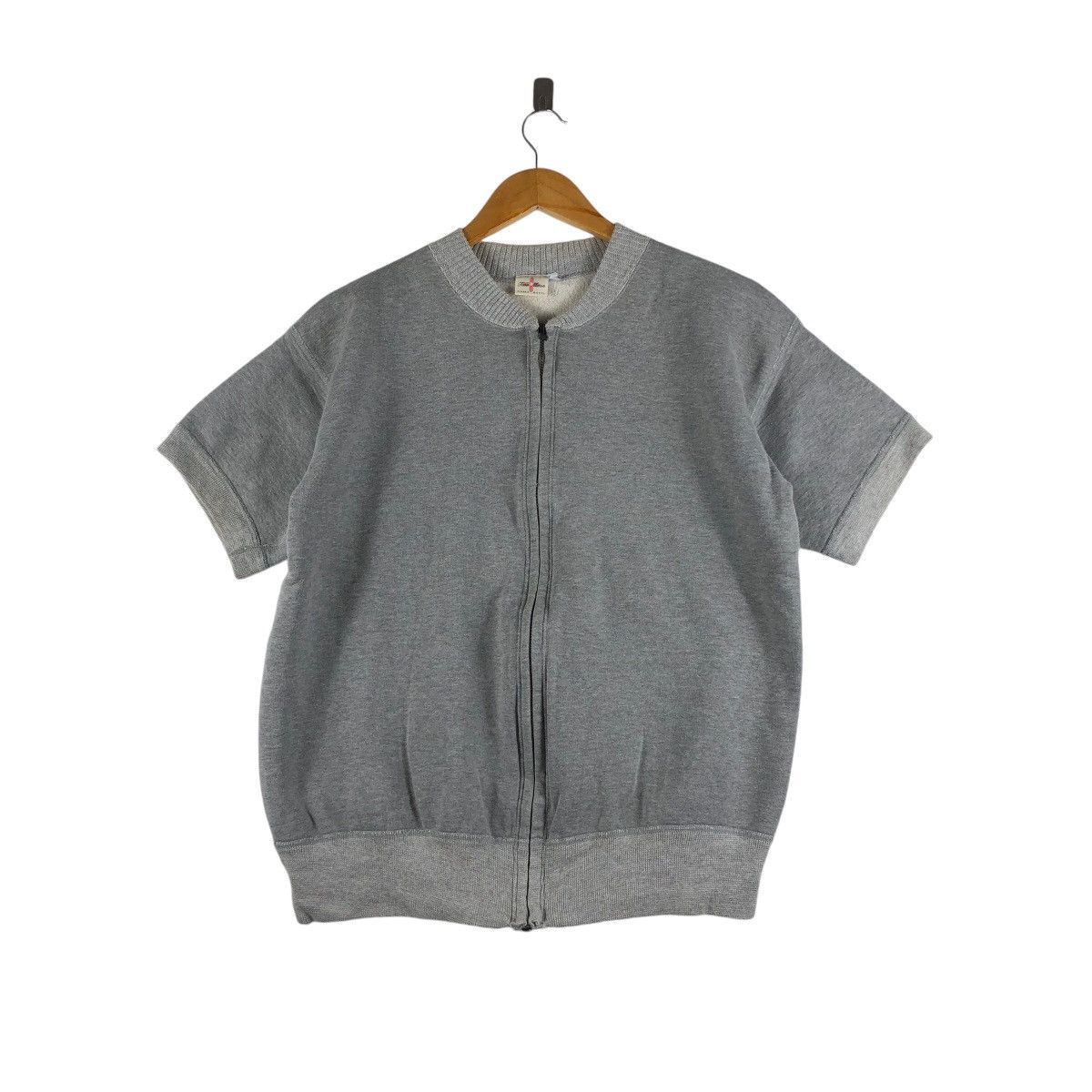 Two Moon Vintage TWO MOON Sweater Short Sleeve Classic Japan Indigo Size US L / EU 52-54 / 3 - 1 Thumbnail