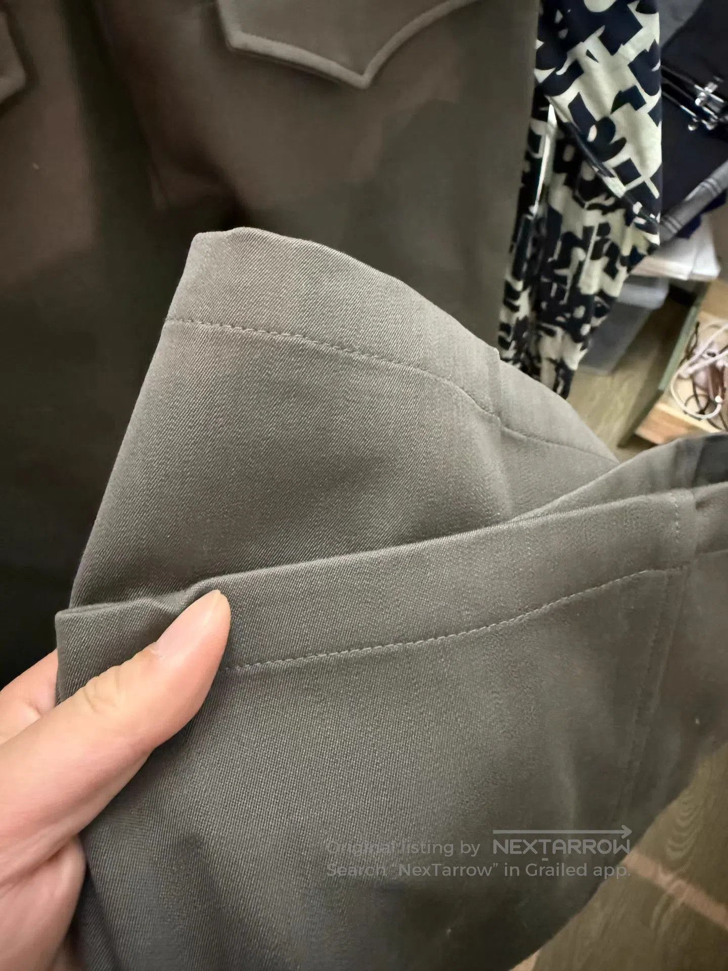 Bottega Veneta Gray Casual Trousers Size 32. Size US 32 / EU 48 - 5 Thumbnail