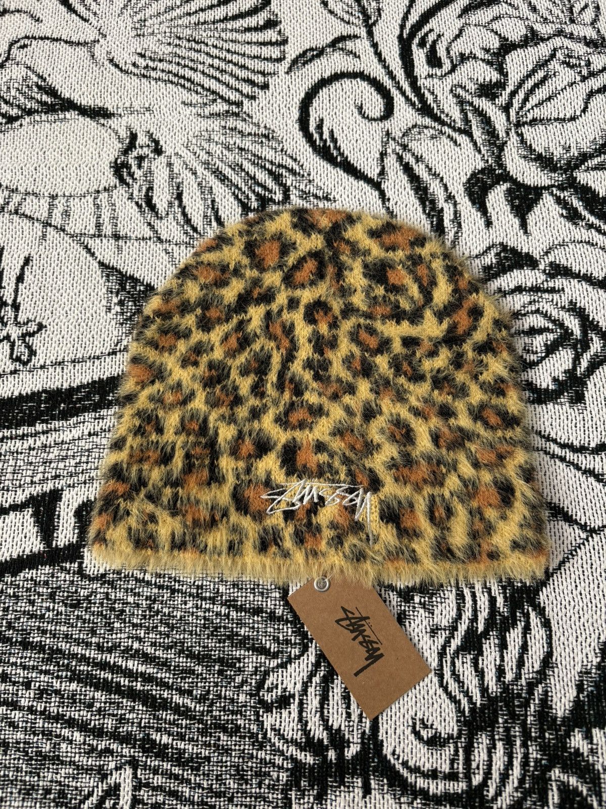 Stussy SKULLCAP LEOPARD PATTERN | Grailed