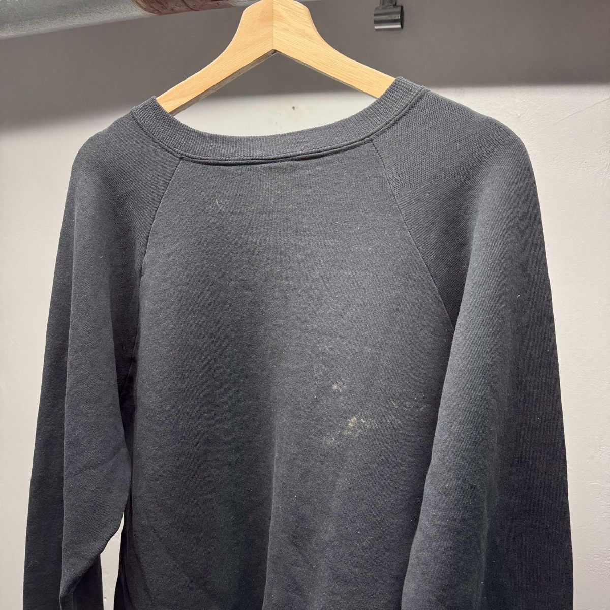 Vintage 90s Thrashed Faded Distressed Raglan Sweatshirt ERD Grunge Size US XL / EU 56 / 4 - 6 Thumbnail