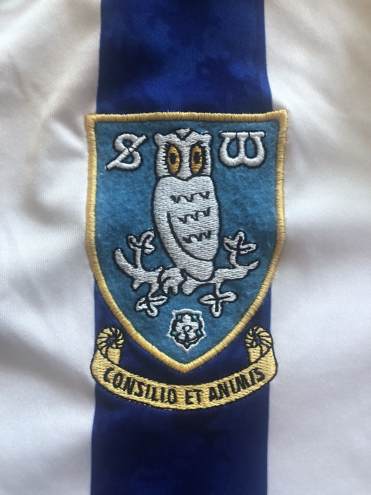 Vintage SHEFFIELD WEDNESDAY FC VINTAGE FOOTBALL SOCCER JERSEY Size US XS / EU 42 / 0 - 3 Thumbnail