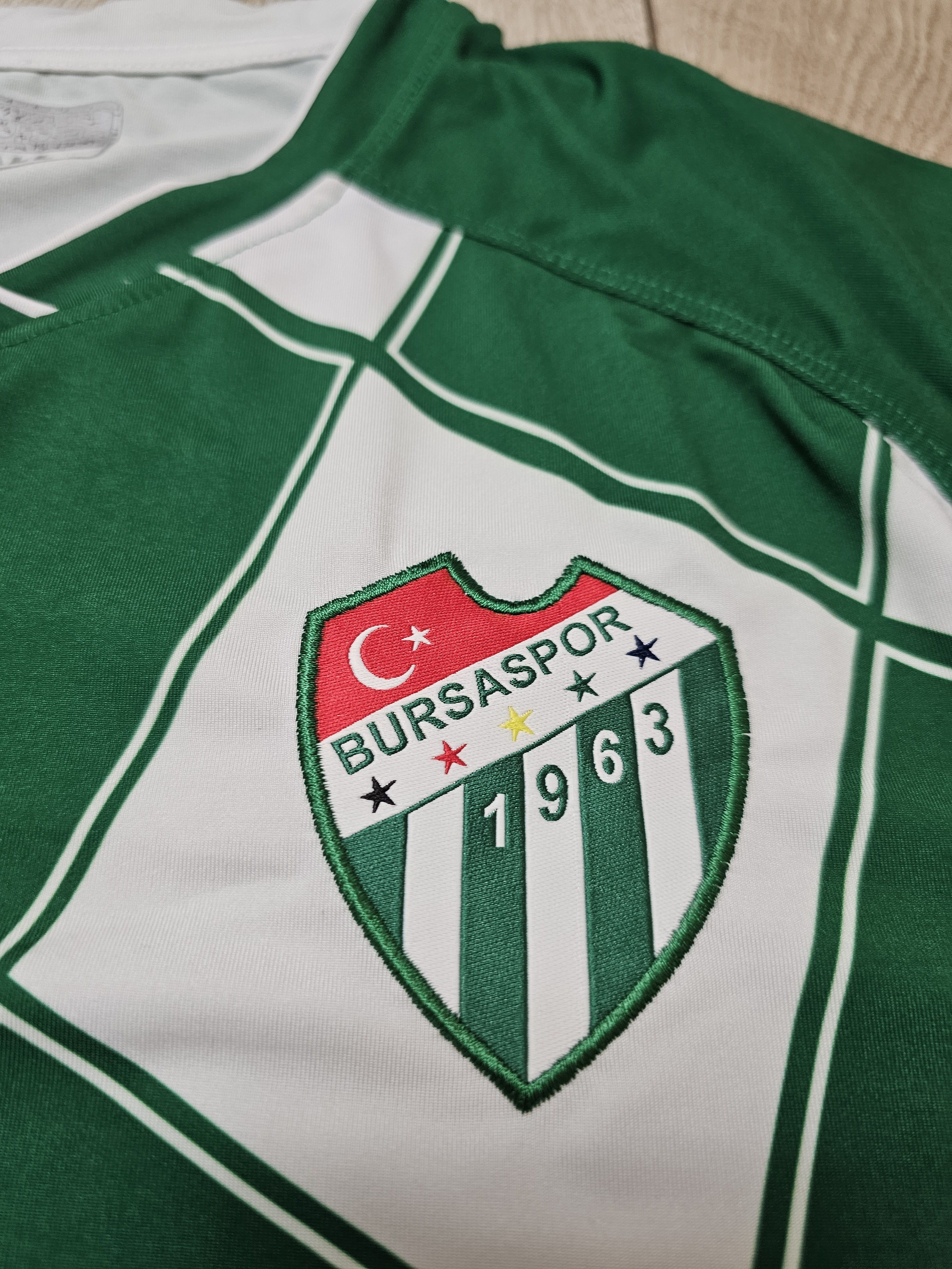 Other BURSASPOR 2020 2021 HOME FOOTBALL SHIRT TURKEY SOCCER JERSEY Size US S / EU 44-46 / 1 - 4 Thumbnail