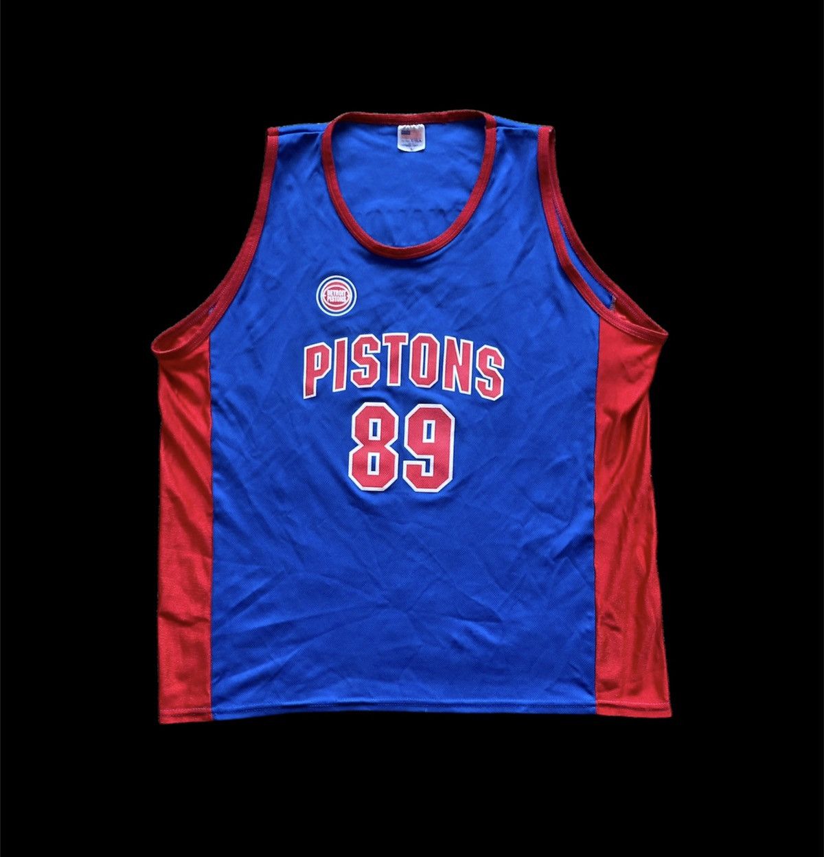 NBA Vintage 1990 Detroit Pistons NBA Champions Jersey Coca-Cola Size US XL / EU 56 / 4 - 1 Thumbnail