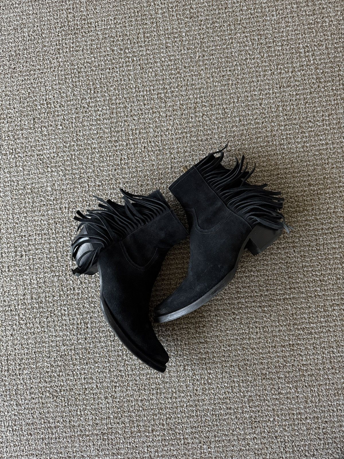 Saint Laurent Lukas Boots | Grailed