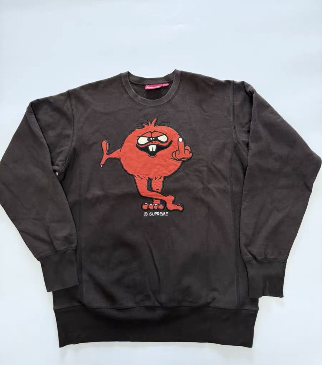 トップス Supreme 2002 Camacho Crewneck L Supreme × Vintage 2002 Supreme Camacho Crewneck Sweater | Grailed