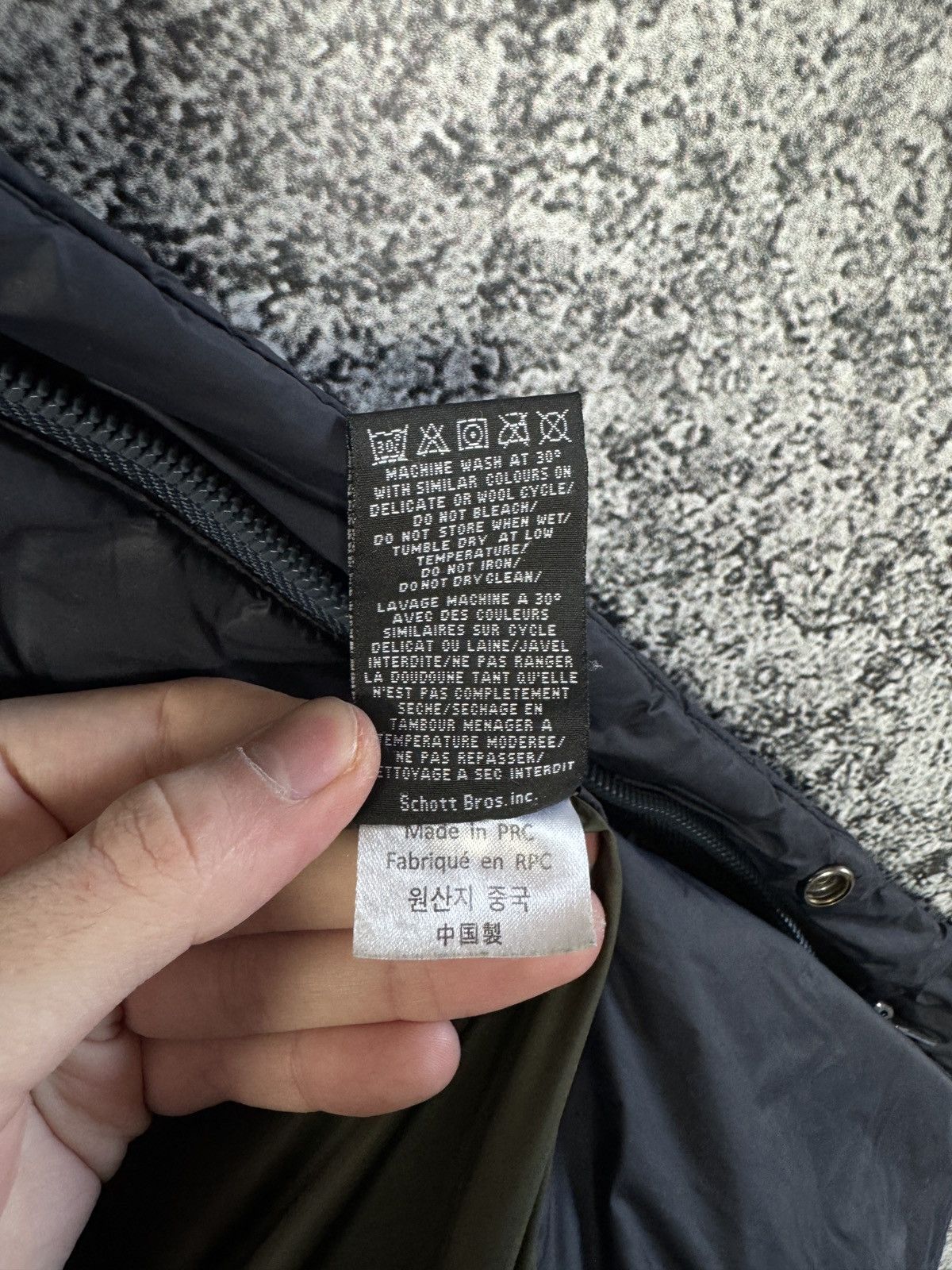 Schott Men’s Schott NYC USA Down Jacket Winter Warm Size XL Size US XL / EU 56 / 4 - 11 Thumbnail