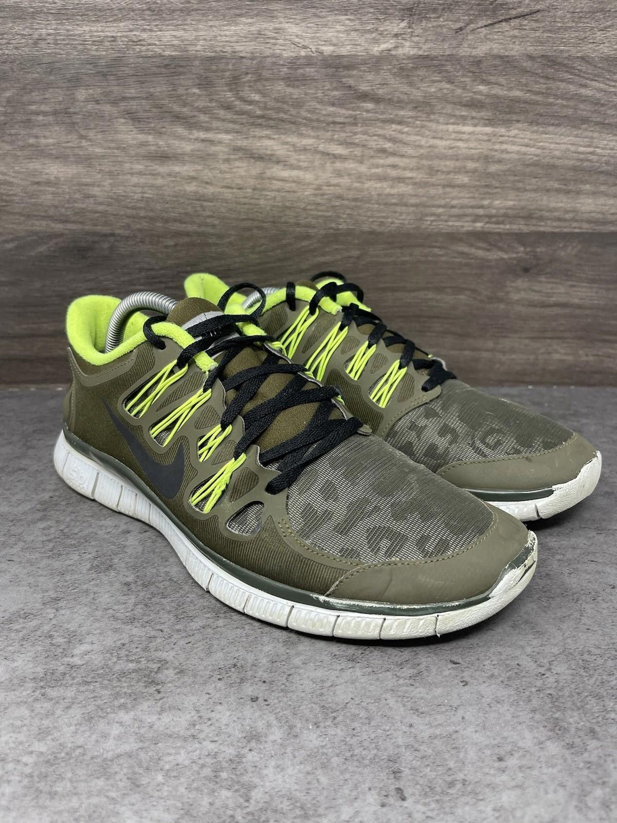 Nike Nike Free 5.0 Sneakers Mens Size 9 Green Shield Running Size US 9 / EU 42 - 4 Thumbnail