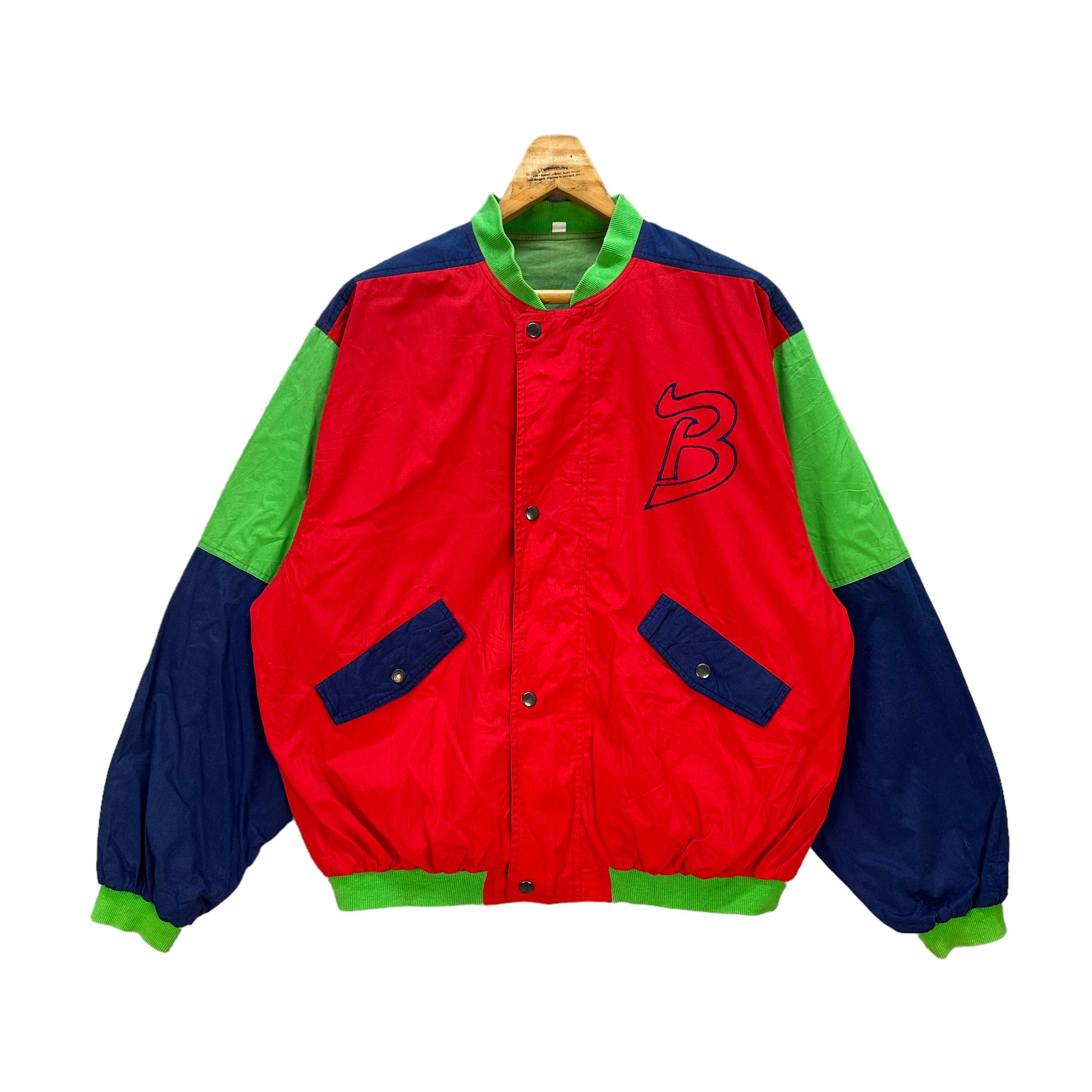 BASEBALL ON BACK MULTICOLOR JACKET #8627-018