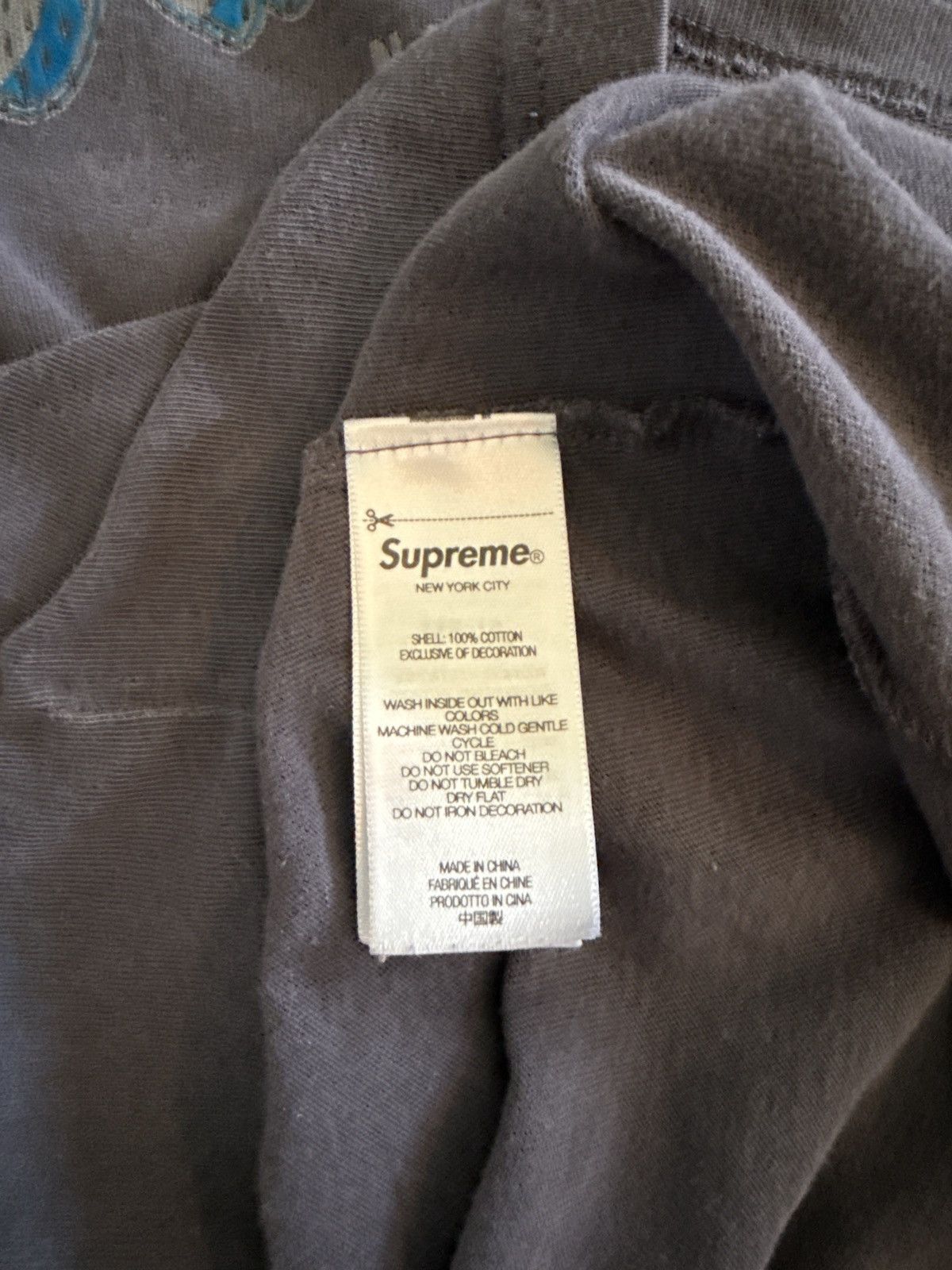 Supreme Supreme Athletic Mesh Varsity Number Tee Size US L / EU 52-54 / 3 - 5 Thumbnail