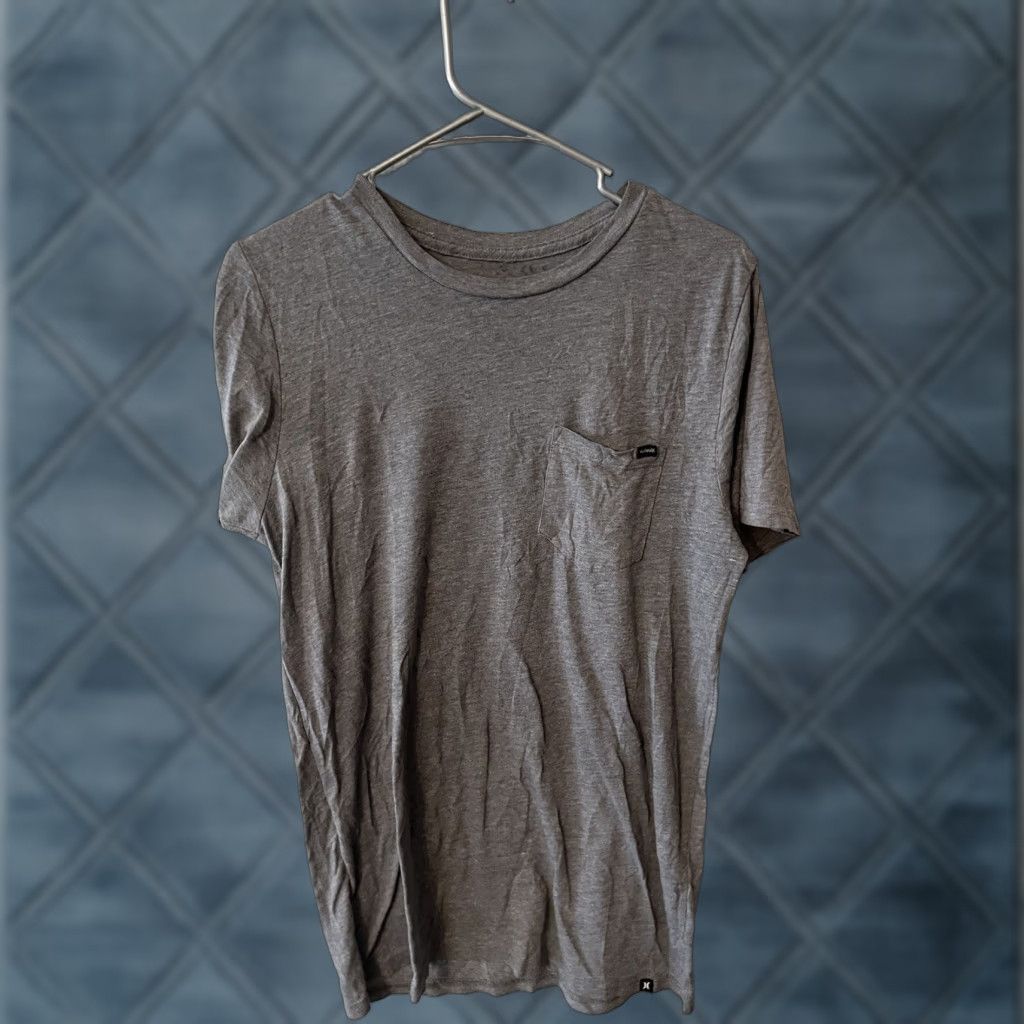 Hurley Hurley T-Shirt Men Short Sleeve Logo Tee Crew Neck Medium Gray Cotton Size US M / EU 48-50 / 2 - 1 Thumbnail
