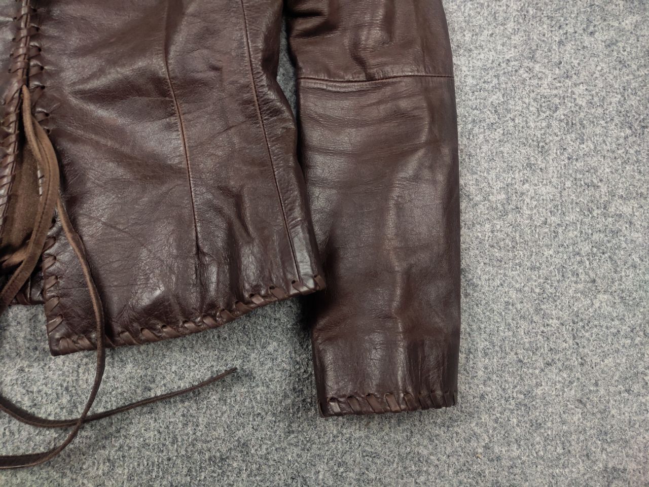 Chevignon Chevignon Vintage 90's Leather western cowboy Style Jacket Size M / US 6-8 / IT 42-44 - 6 Thumbnail
