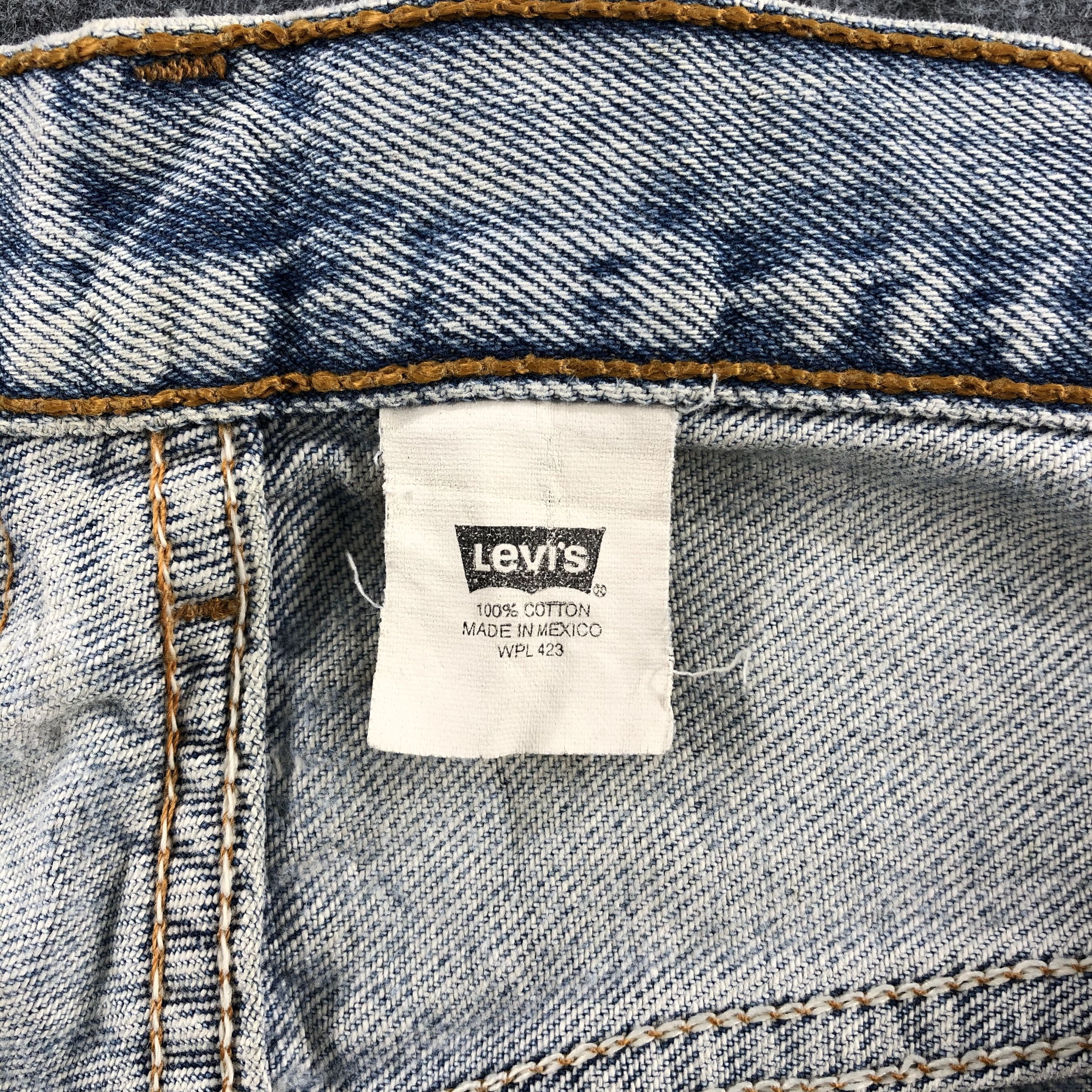 Levi's × Vintage Vintage 90s Levis Jeans Lot 501-JM976 Size US 39 - 10 Thumbnail
