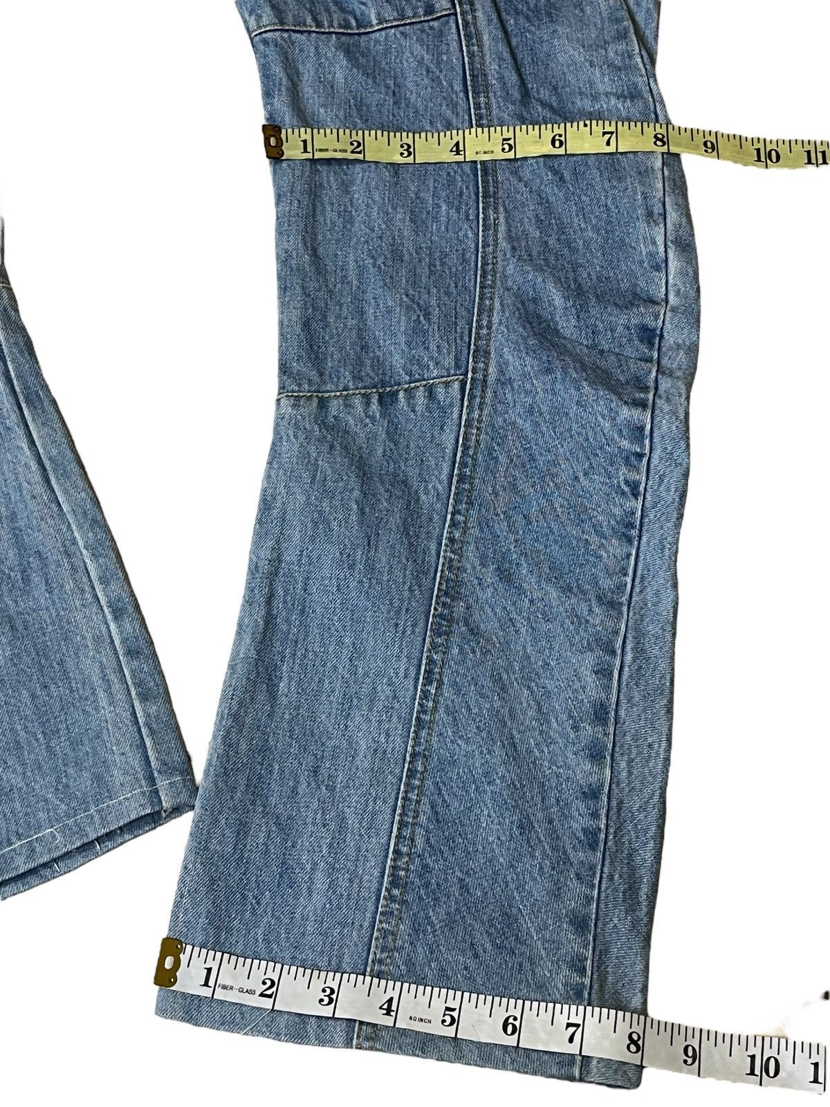 John Galliano JOHN GALLIANO MADE IN ITALY CURVE LEG JEANS Size US 31 - 13 Thumbnail