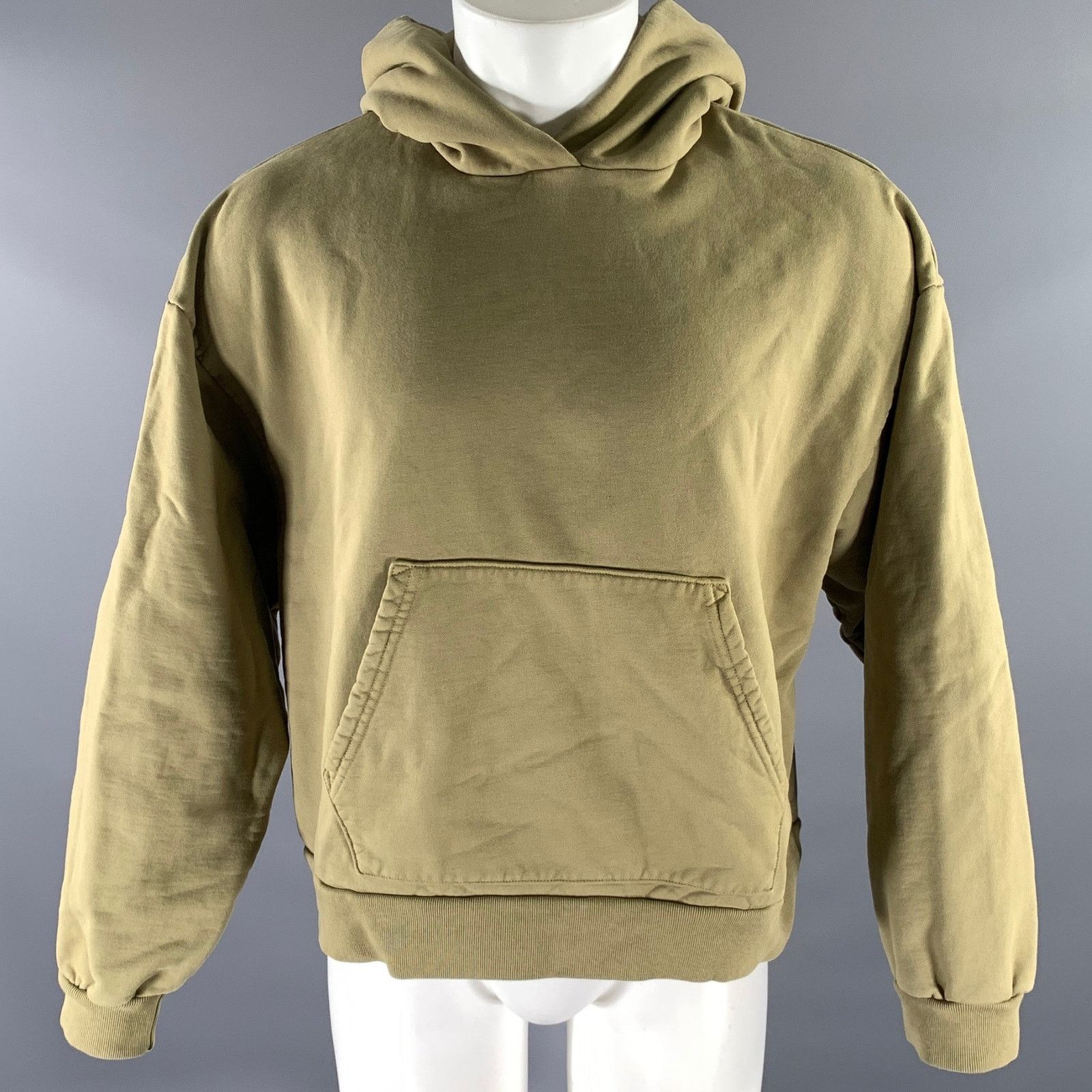 John Elliott JOHN ELLIOTT Size S Green Olive Cotton Hoodie Sweatshirt Size US S / EU 44-46 / 1 - 1 Thumbnail