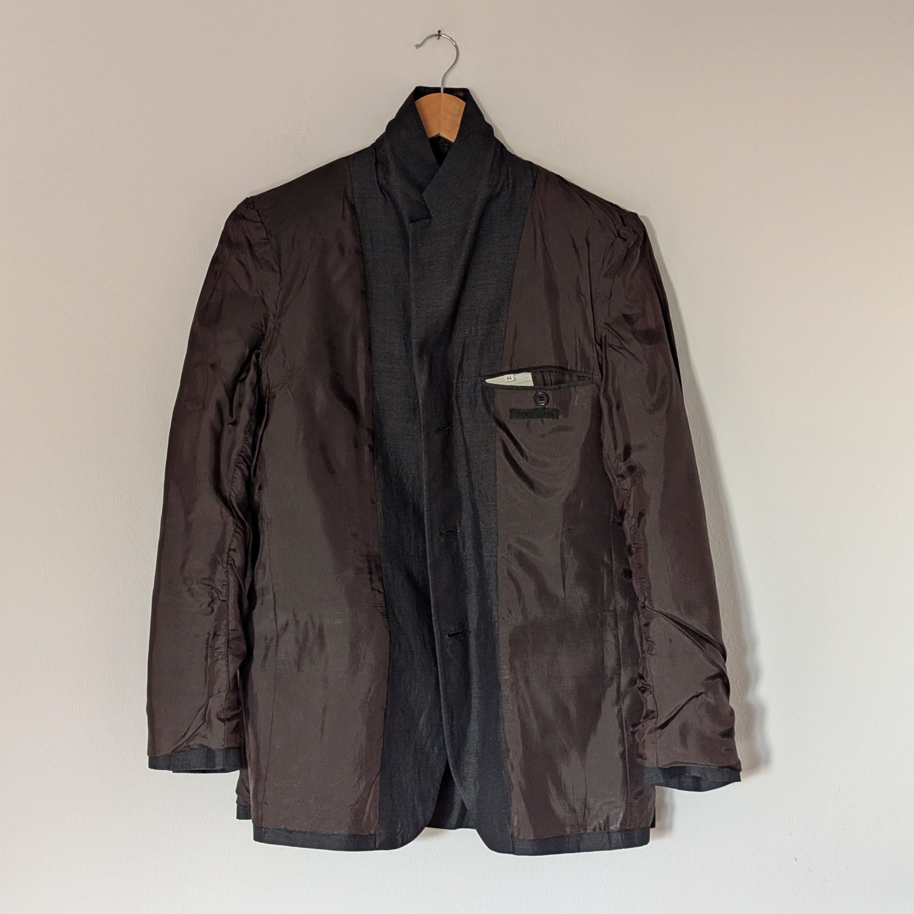 1990s Helmut Lang silk and linen blazer