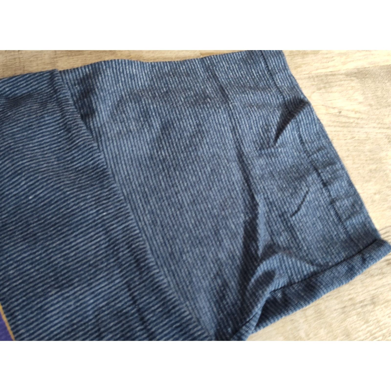 Vintage VINTAGE Miller USA Michigan Tee Shirt Striped Single Stitch T-Shirt Regular Fit Size L Blue Cotton Polyester Men Mens Size US L / EU 52-54 / 3 - 6 Thumbnail