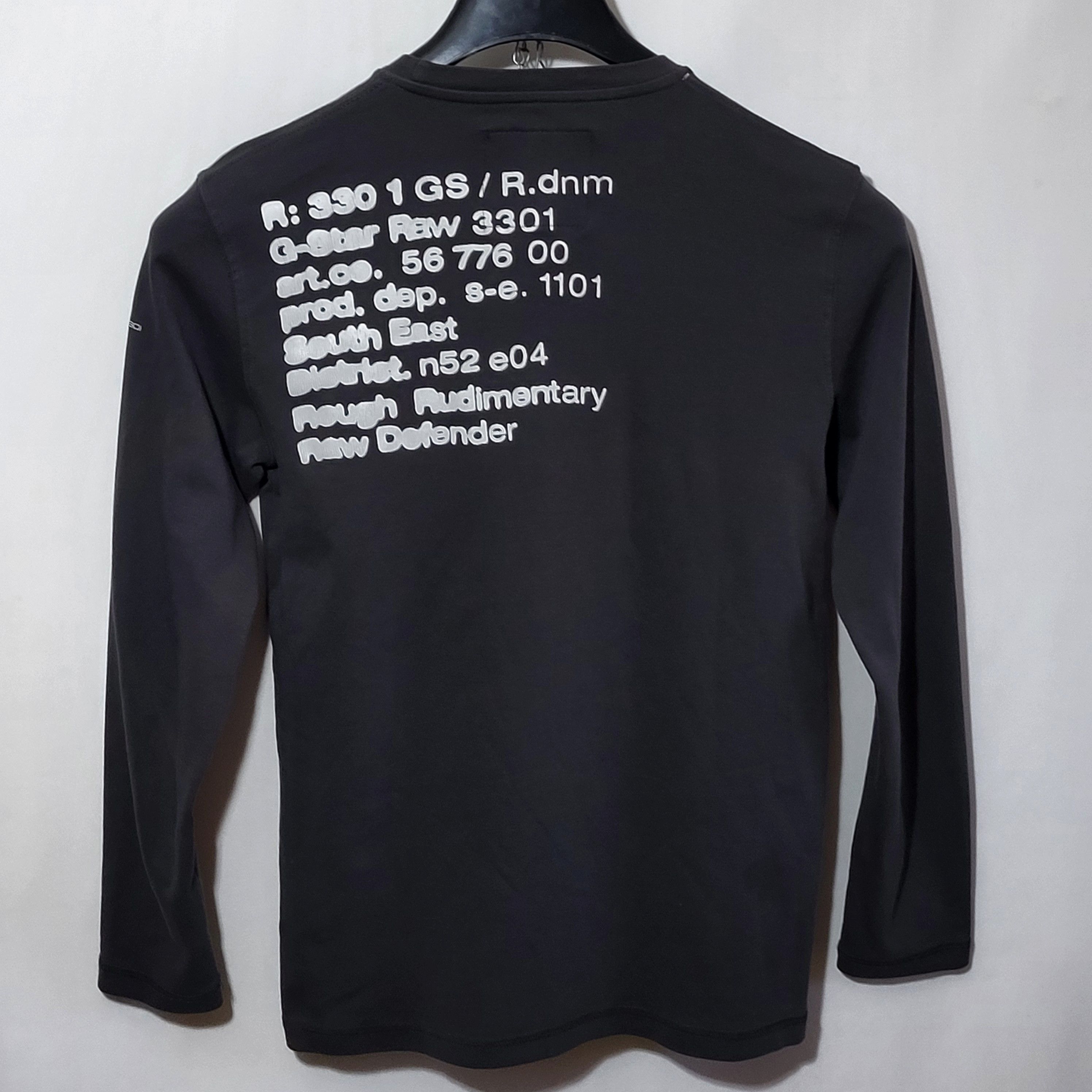 G-Star G-Star Raw Long Sleeve t-shirt big logo Size US M / EU 48-50 / 2 - 7 Thumbnail