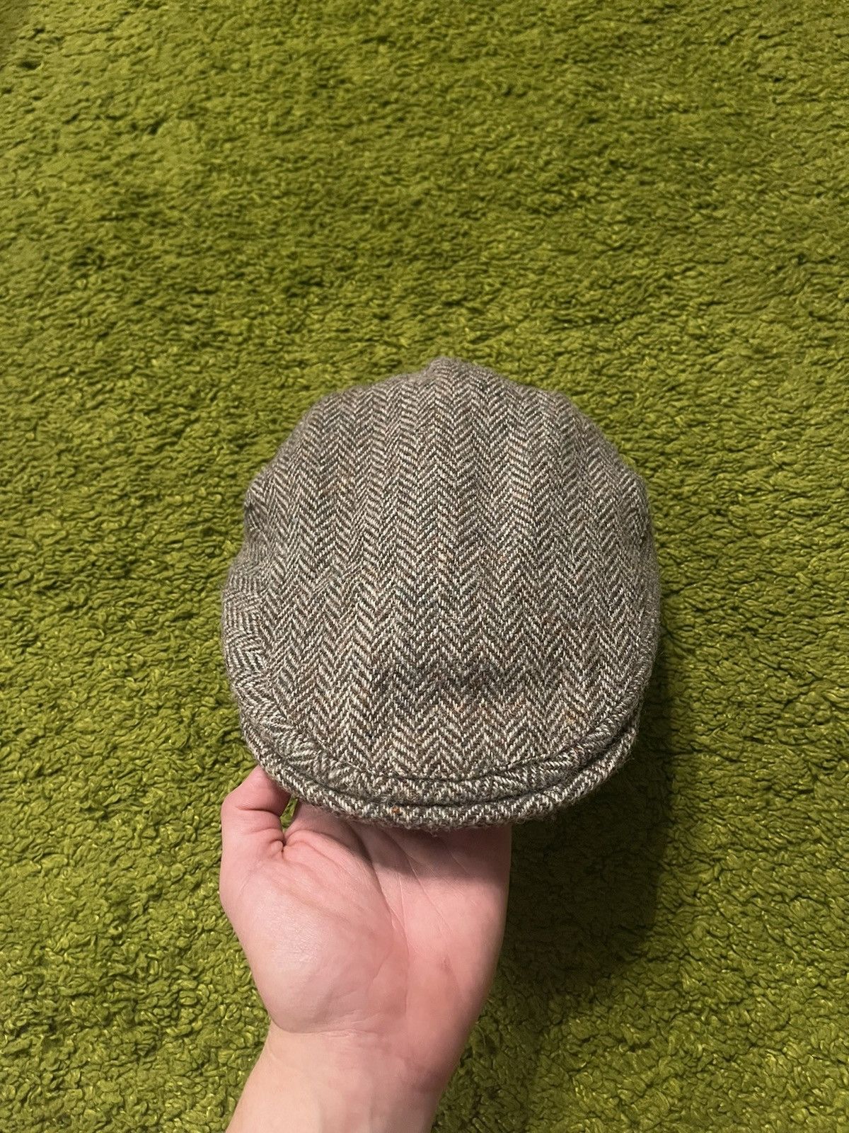 Harris Tweed 🇬🇧 Harris Tweed 1990s vintage wool cap made In UK Size 34 - 1 Thumbnail