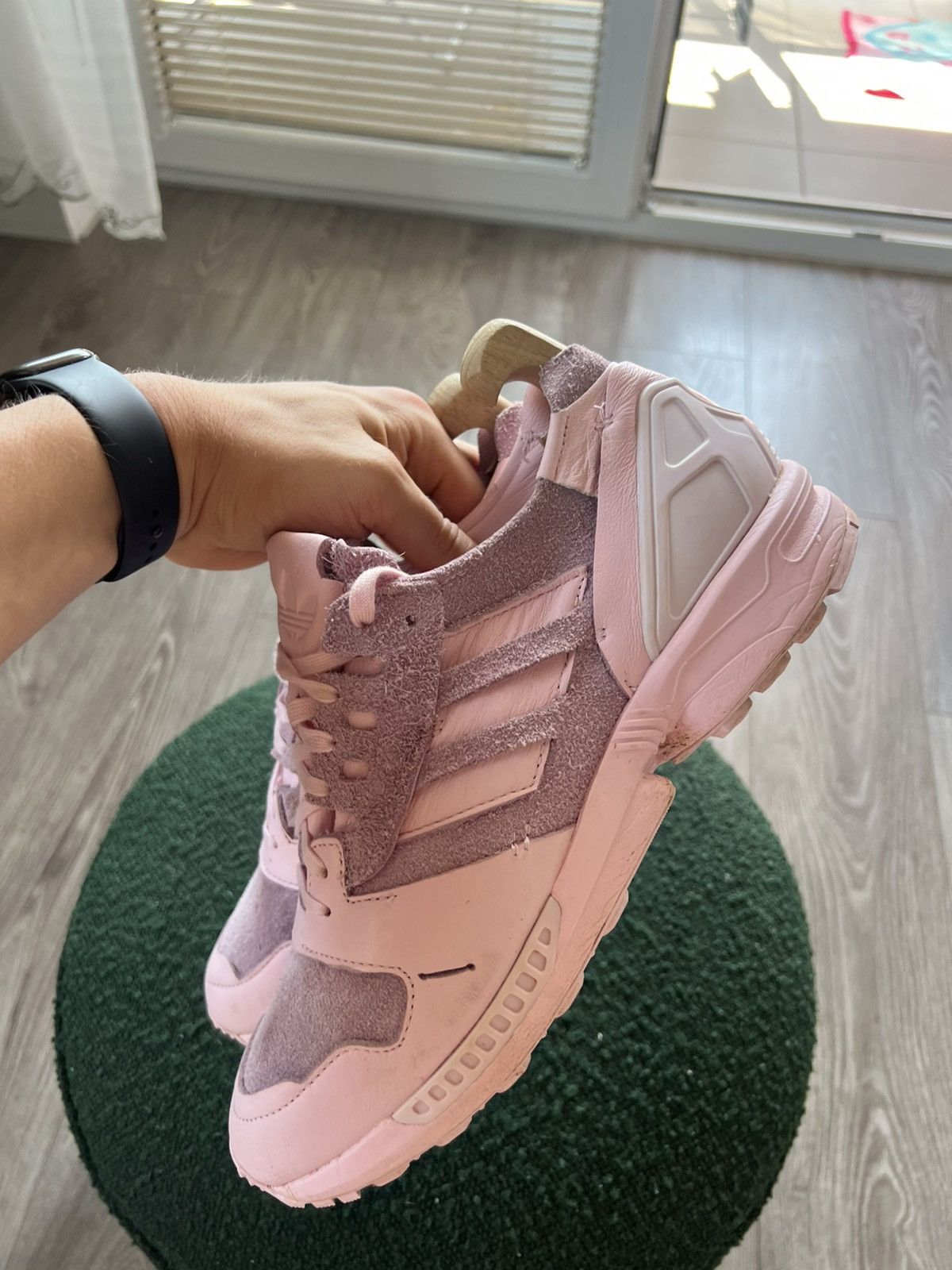 Adidas Adidas Luxury ZX 8000 „Minimalist Iconic” Leather Sneakers Size US 9 / EU 42 - 14 Thumbnail
