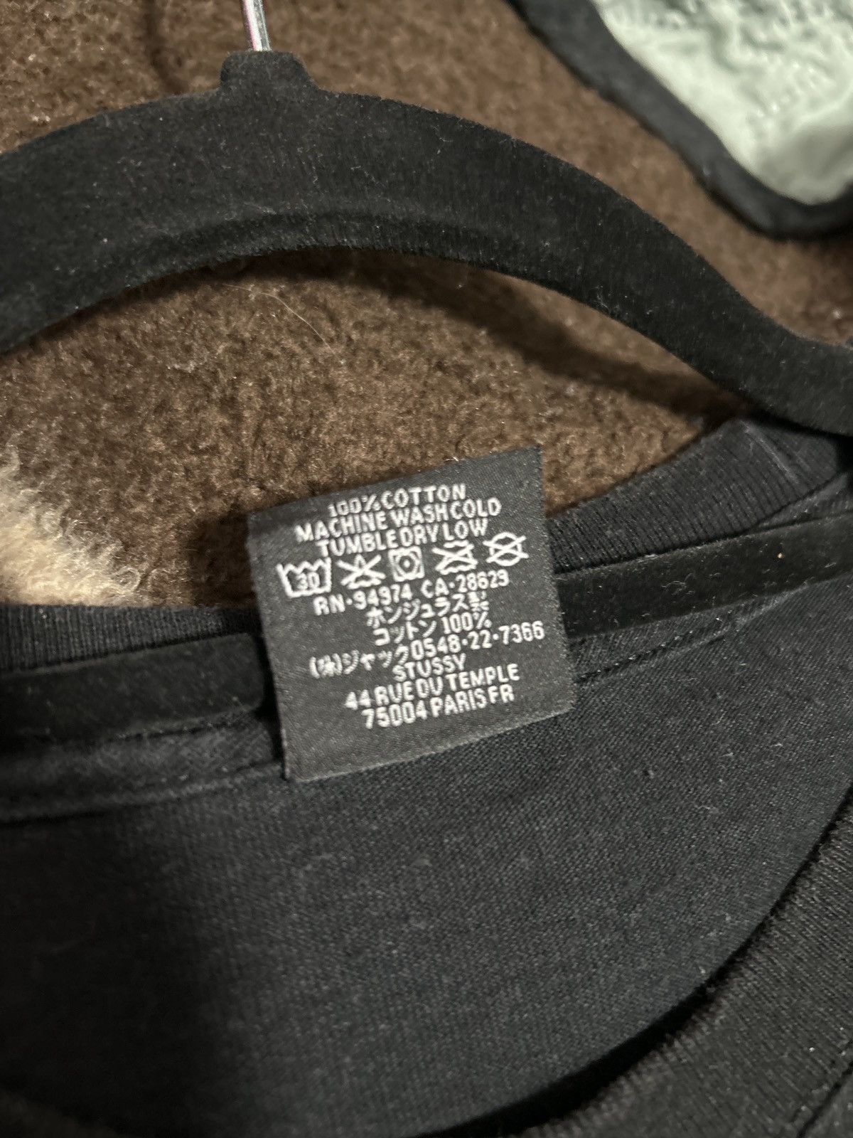 Stussy Stussy “rabbit hole” tshirt Size US L / EU 52-54 / 3 - 6 Thumbnail