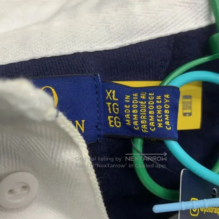Polo Ralph Lauren Polo Ralph Lauren Colorblock Collar Logo Embroidered Long S Size US XL / EU 56 / 4 - 1 Thumbnail