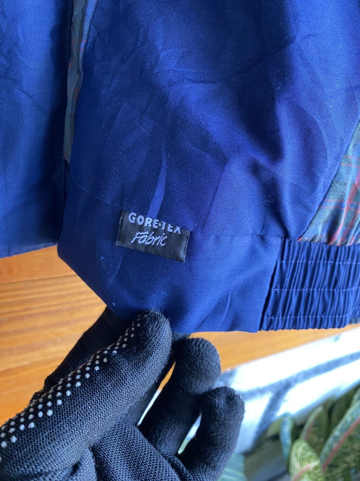 Vintage Vintage Proquip Ryder Cup Gore-Tex Jacket Plaid Panel Blue Size US M / EU 48-50 / 2 - 6 Thumbnail