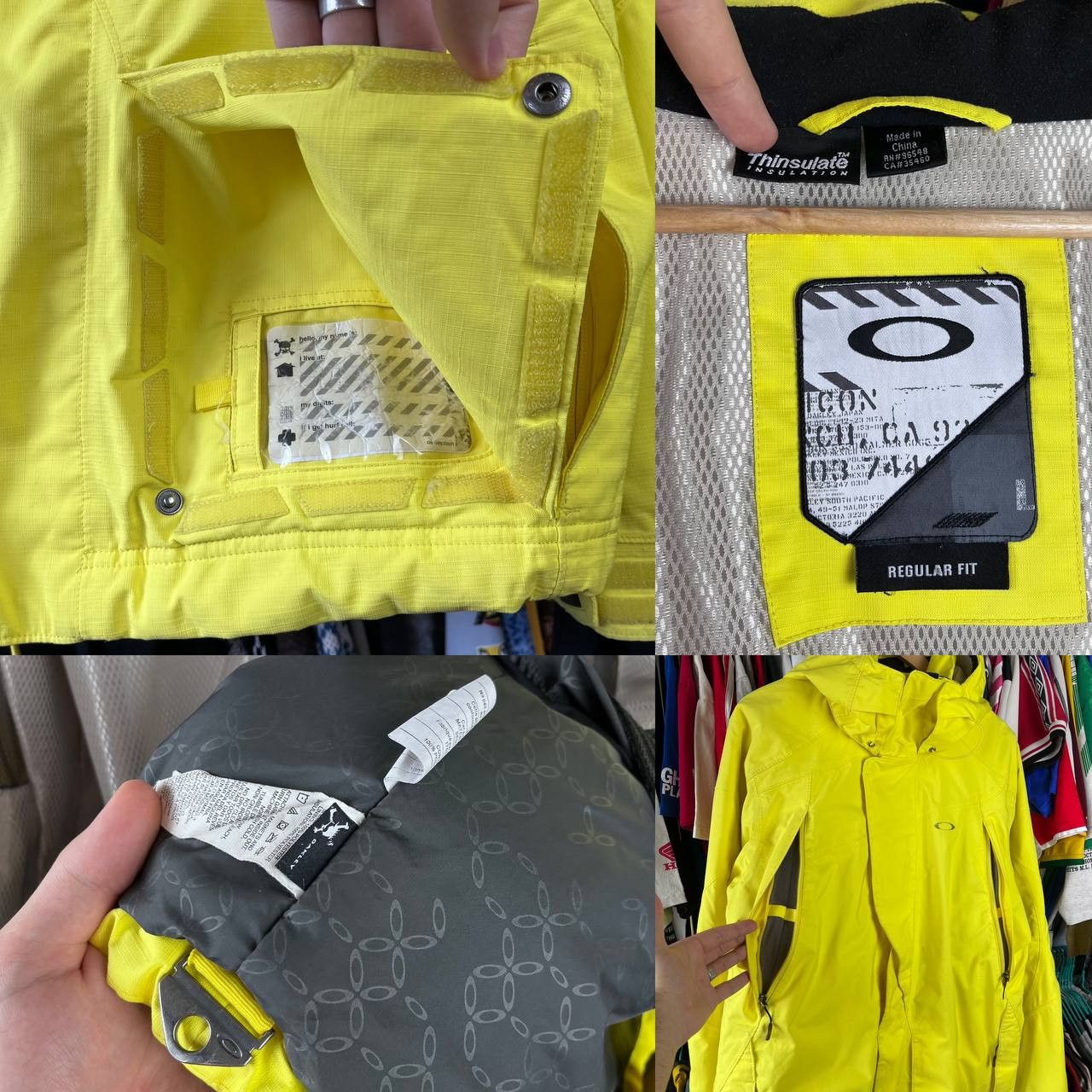 Oakley × Vintage Oakley Thermo Outdoor Ski Snowboard Jacket Waterproof Size US L / EU 52-54 / 3 - 15 Thumbnail