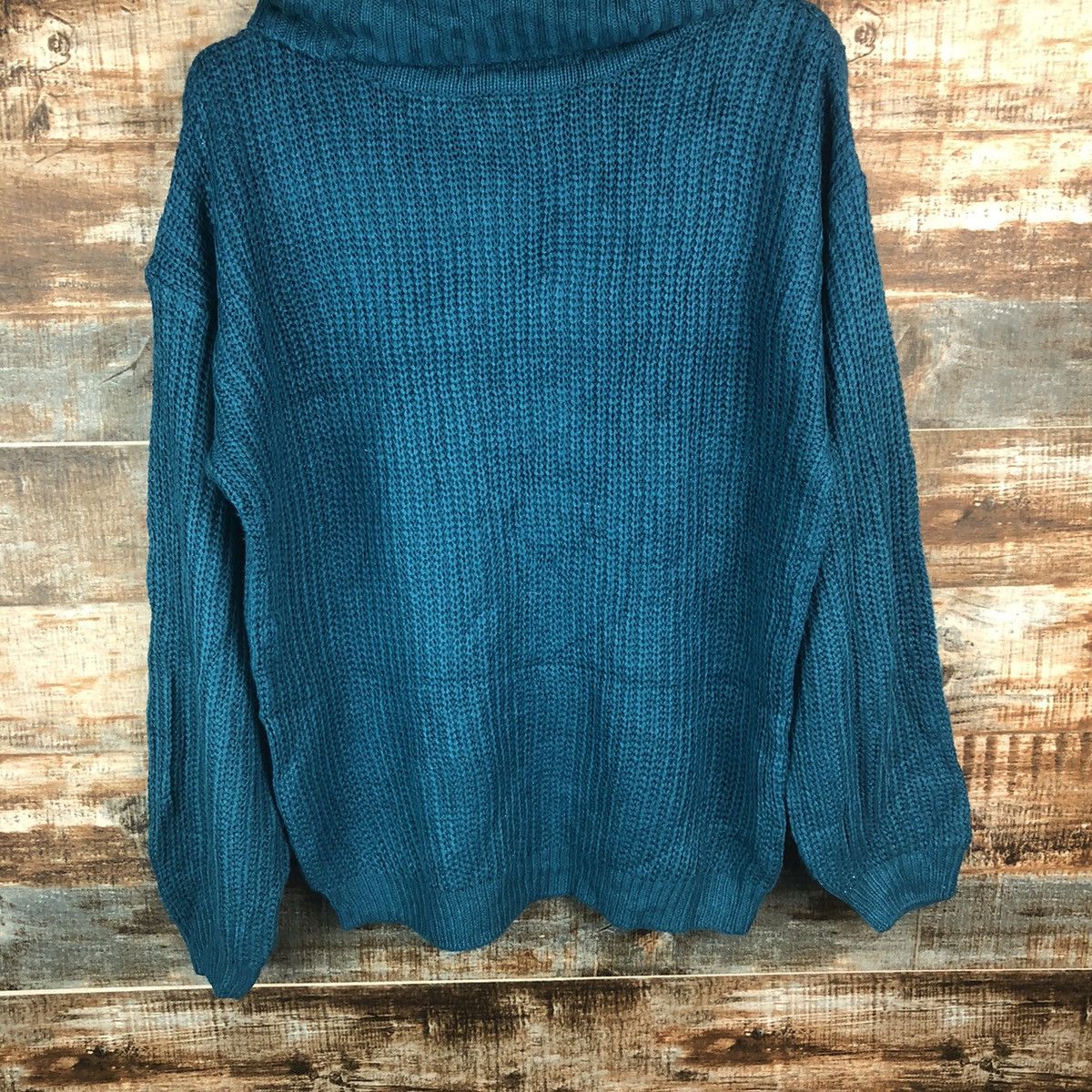 Vintage Re Edit Blue vintage Knitwear #A1902 Size US L / EU 52-54 / 3 - 3 Thumbnail