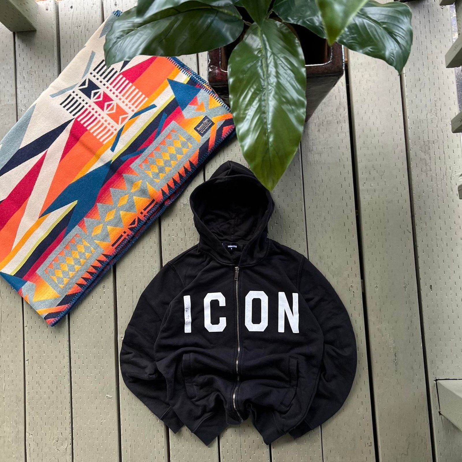Dsquared2 Dsquared2 FW05 Jesus My Shepherd Zip Hoodie | Grailed