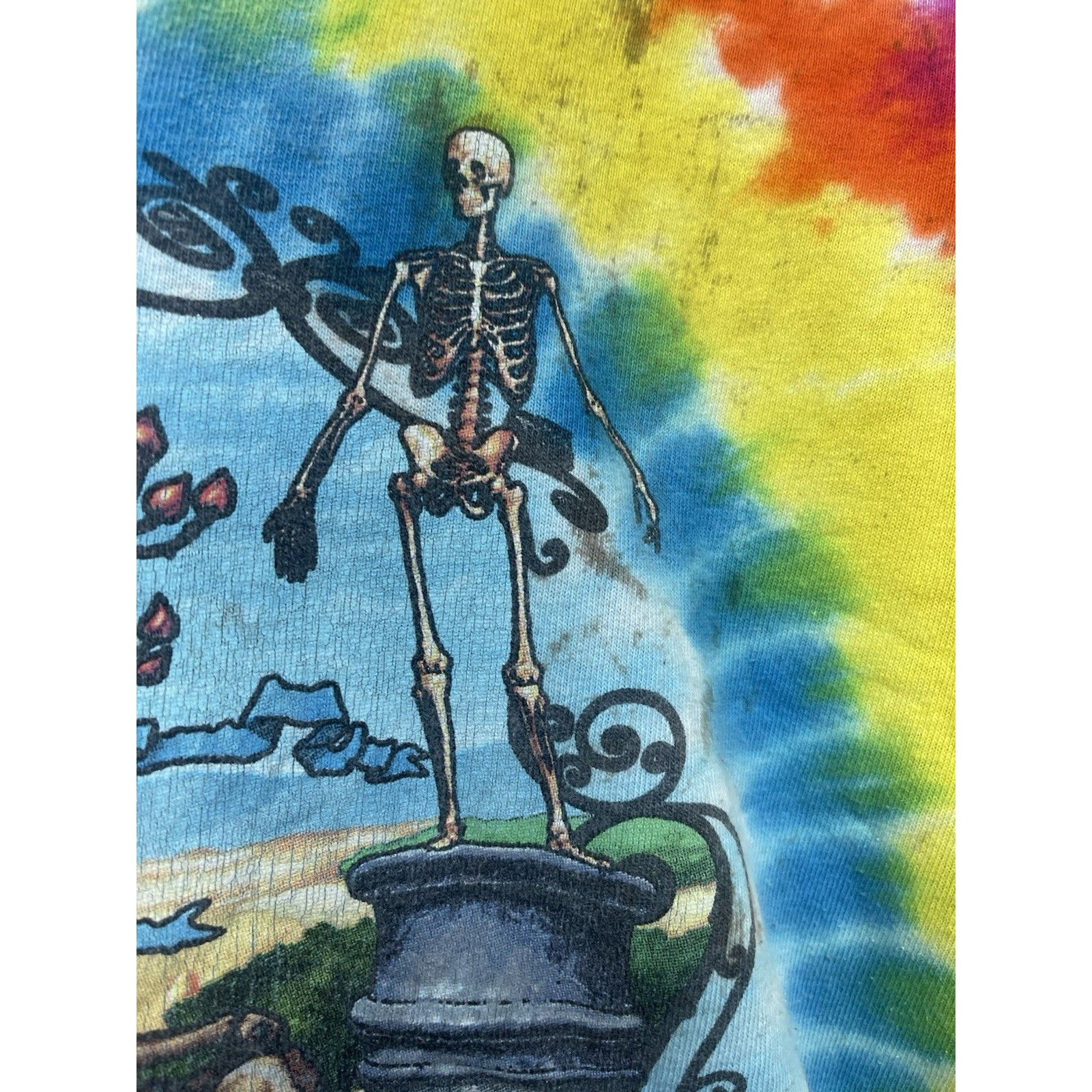 Liquid Blue Grateful Dead Liquid Blue Shirt Mens Medium Tie Dye Music Ba Size US M / EU 48-50 / 2 - 4 Thumbnail
