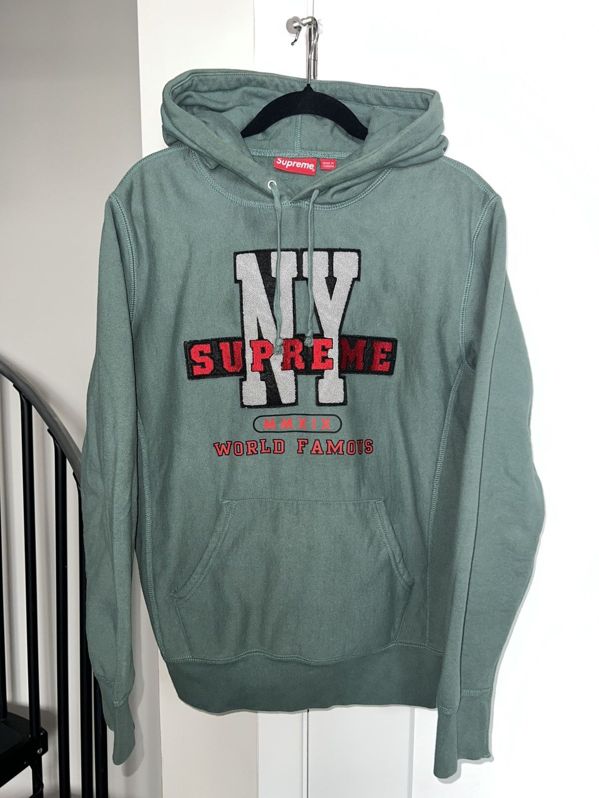 Supreme Supreme NY Hooded Sweatshirt Size US M / EU 48-50 / 2 - 1 Thumbnail
