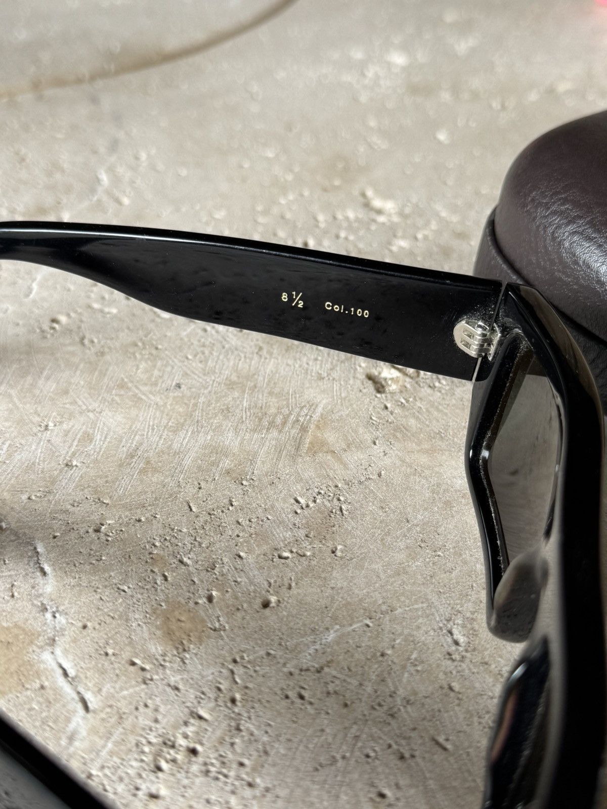 Lesca Lunetier LESCA LUNETIER BLACK SUNGLASES Size ONE SIZE - 5 Thumbnail