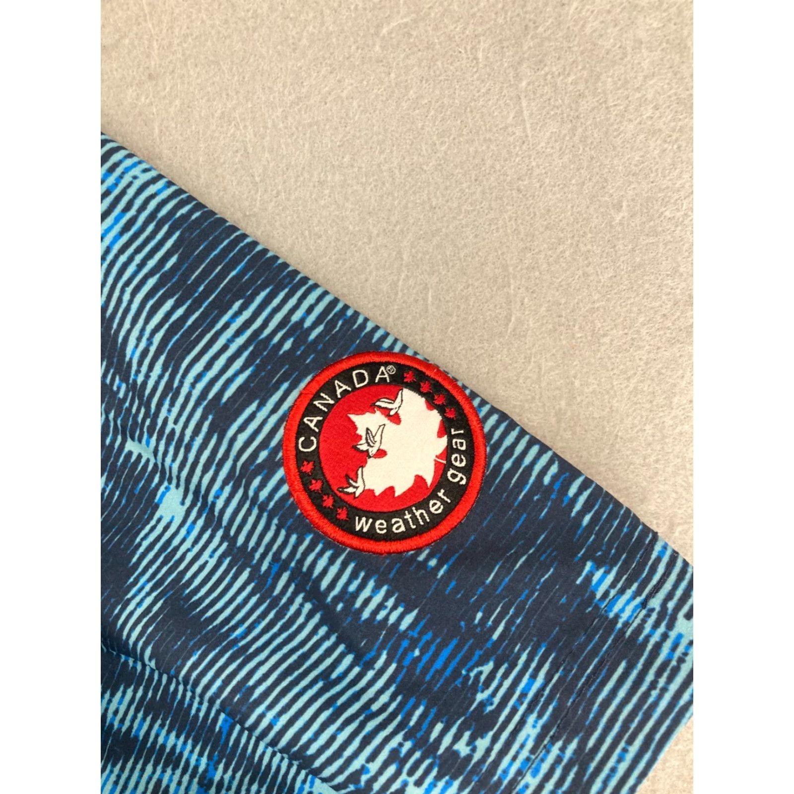 Vintage Canada Weathergear Mens Button-Up Shirt L Blue Outdoor Tropical Cotton Polyester Blend Casual Travel Workwear Size US L / EU 52-54 / 3 - 5 Thumbnail